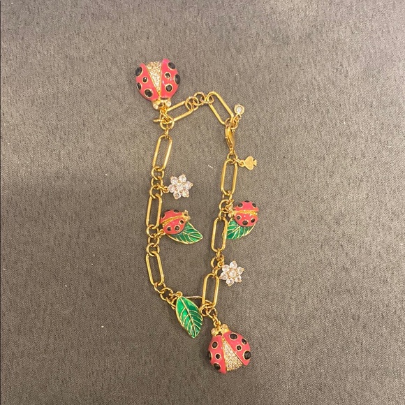 Kate Spade Jewelry Ladybug Charm Bracelet - Picture 2 of 2